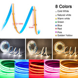 DC 5V LED COB Strip Light USB High Density Linear Lighting