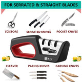 Four in One Kitchen Sharpener Restores Serrated Blade