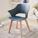 Scandinavian Modern PP Plastic Chair Comfortable