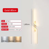 Long Strip LED Wall Lamp Modern Remote Control Dimming