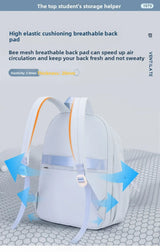 Female Fashion Men High Capacity Waterproof College bag