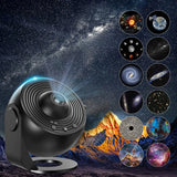13 In 1 Galaxy Ultral Star Projector HD Image Area LED Night Light
