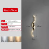 Long Strip LED Wall Lamp Modern Remote Control Dimming