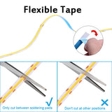 DC 5V LED COB Strip Light USB High Density Linear Lighting