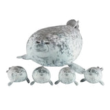 40cm Mother and son Seal five-piece plush toy