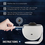 13 In 1 Galaxy Ultral Star Projector HD Image Area LED Night Light