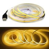 USB COB Lamp Strip DC5V 320LEDs