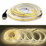 USB COB Lamp Strip DC5V 320LEDs