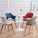 Scandinavian Modern PP Plastic Chair Comfortable