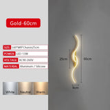 Long Strip LED Wall Lamp Modern Remote Control Dimming