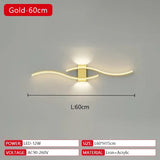Long Strip LED Wall Lamp Modern Remote Control Dimming