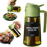 470 ML Oil Sprayer for Cooking, 2-in-1 Olive Oil