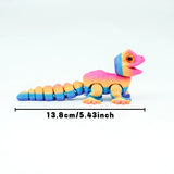 New Multi-joint Movable 3D Printed Animals Mini Cute