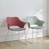 Scandinavian Modern PP Plastic Chair Comfortable