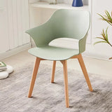Scandinavian Modern PP Plastic Chair Comfortable