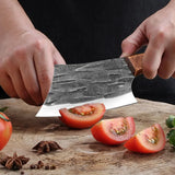 Cleaver Knife Slicing Fish Meat Vegetables Boning Butcher Knife