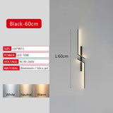 Long Strip LED Wall Lamp Modern Remote Control Dimming