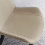 Dining Chairs, ern PU Leather Dining Room